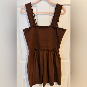 Caracilia Women's Summer Casual Smocked Romper